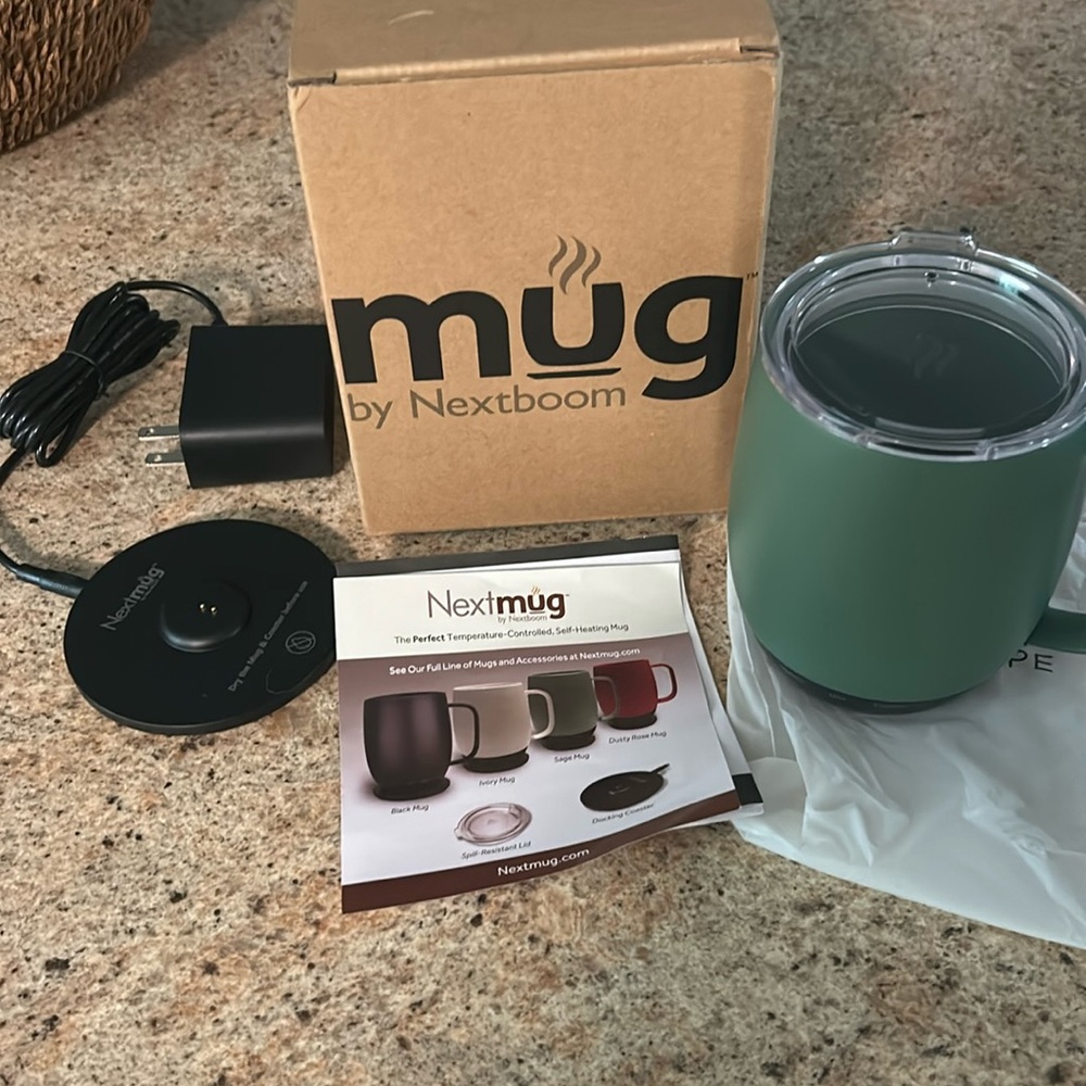 NEW Nextmug self heating mug
